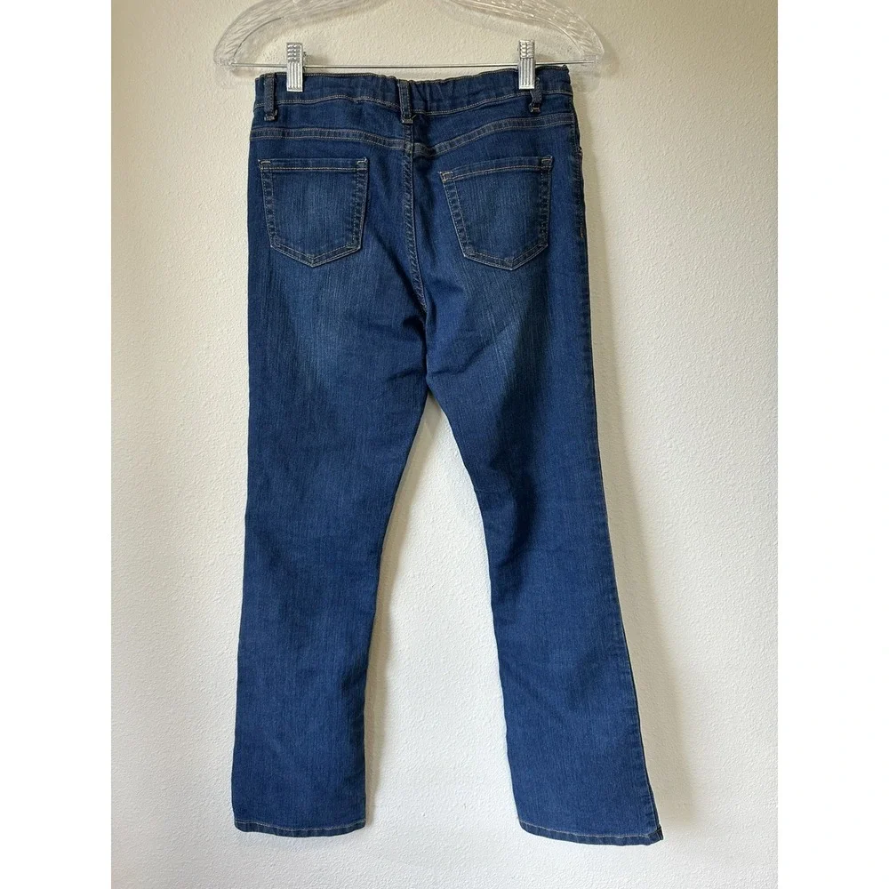 The Children's Place Girls Size 14 Medium Wash Denim‎ Bootcut Jeans